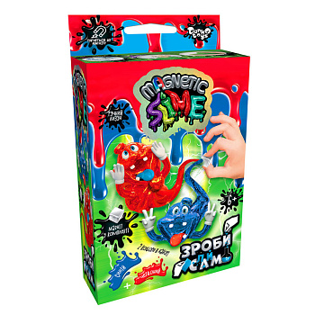 Безпечний набір для проведення дослідів "Crazy Slime Magnetic" SLM-Mg-02-01U,02U міні