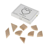 Набір дерев'яних головоломок "Wooden mini puzzle set #2" set2en 6 штук