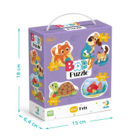 Дитячий пазл 4 в 1 "Baby puzzle. Домашні тварини" 300688 набір 4 в 1