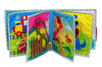 Текстильна розвиваюча книга для малят Bambini "Кошеня" 403648