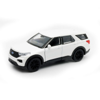 Автомодель - FORD EXPLORER 2023 (перламутрово-білий, блакитний металік)