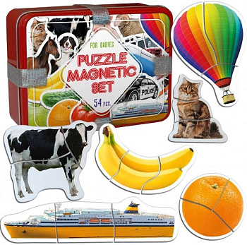 Набір магнітних пазлів Magdum "Baby puzzle" ML4031-62 EN
