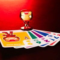 Карткова гра "Залізна людина" Something Wild Funko 60495 з фігуркою