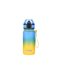 Дитяча пляшка для води LittleBig UZSPACE 3020(Yellow-Blue) 350 мл, жовто-блакитна