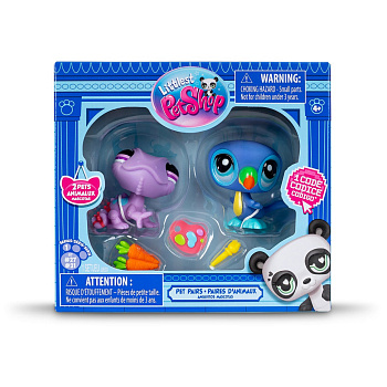 Ігровий набір "Друзі по мистецтву" Littlest Pet Shop 00507 аксесуари та 2 фігурки