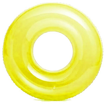 Дитячий надувний круг 59260(Yellow) жовтий 76см
